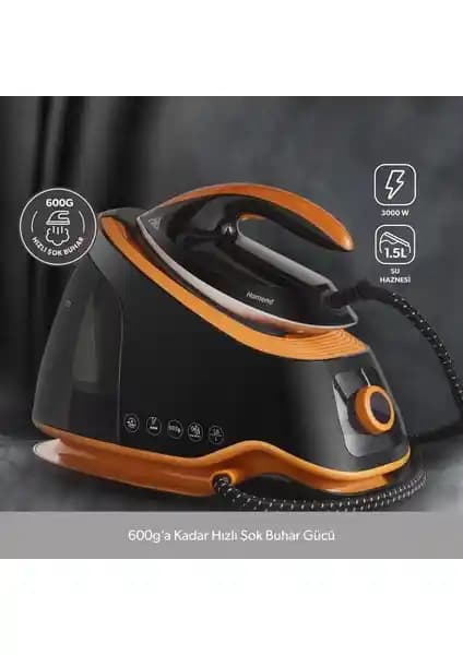 Homend Jetsteam 1174H Otomatik Sıcaklık Ayarlı Buhar Kazanlı Ütü Değerlendirmesi ve Özellikleri