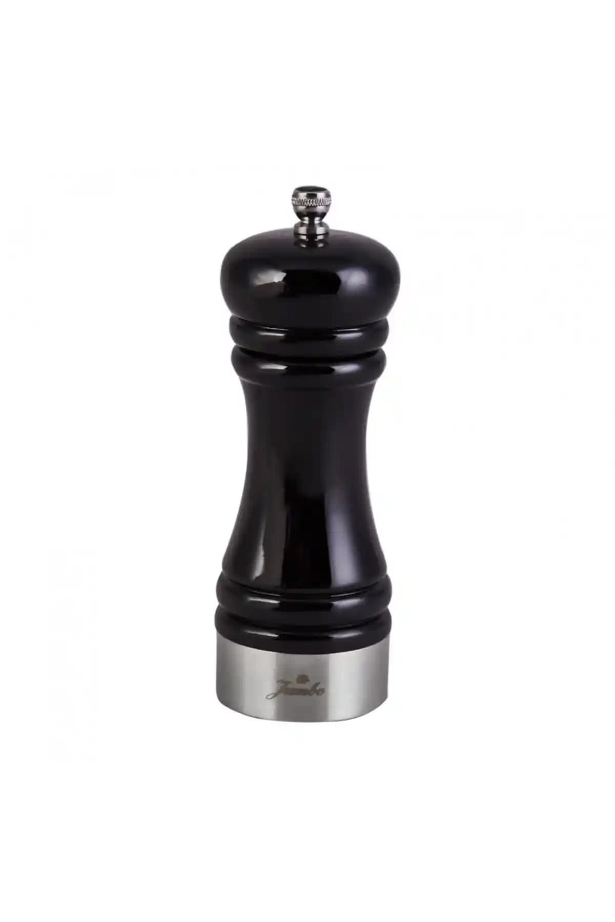 Jumbo Queen Siyah 15 Cm Karabiber Değirmeni: Dayanıklı ve Şık Mutfak Baharat Öğütücüsü