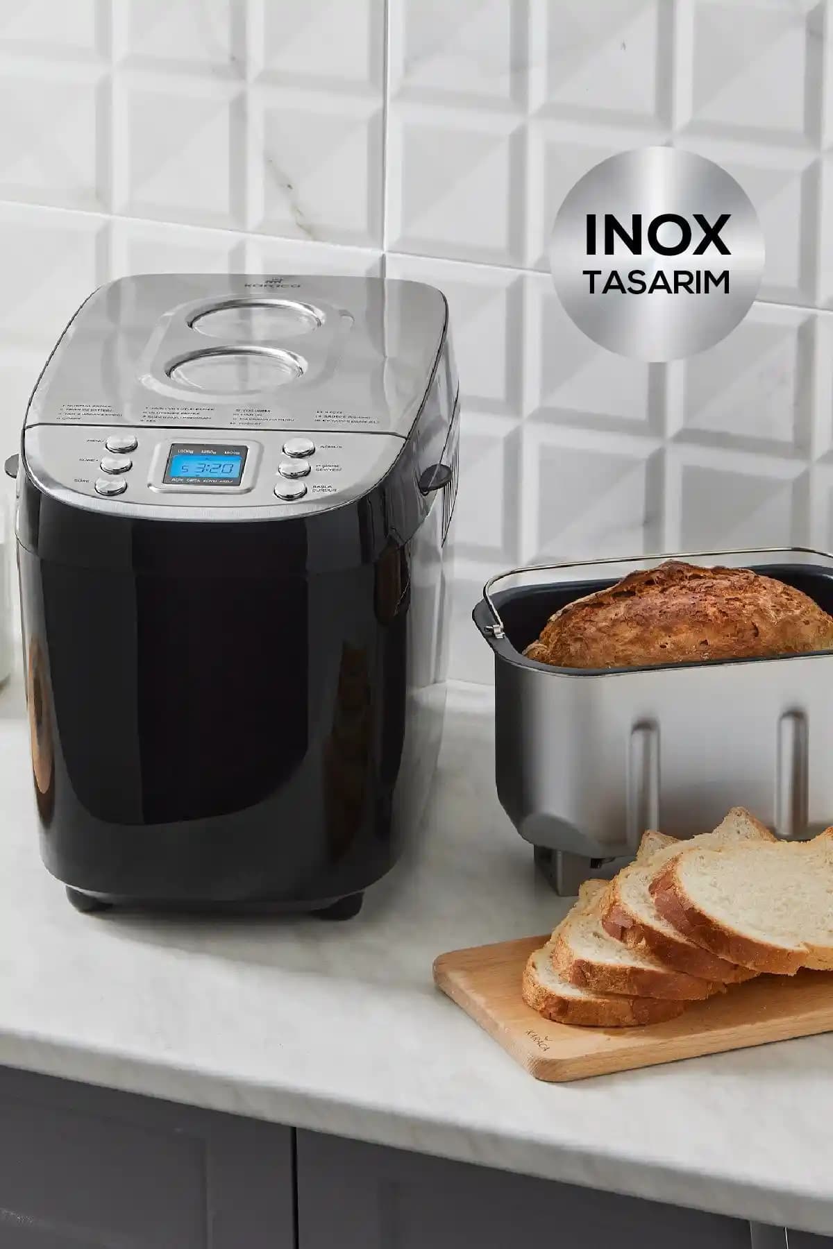 Karaca BakeXL Ekmek ve Yoğurt Makinesi: Çok Yönlü Otomatik Mutfak Cihazı