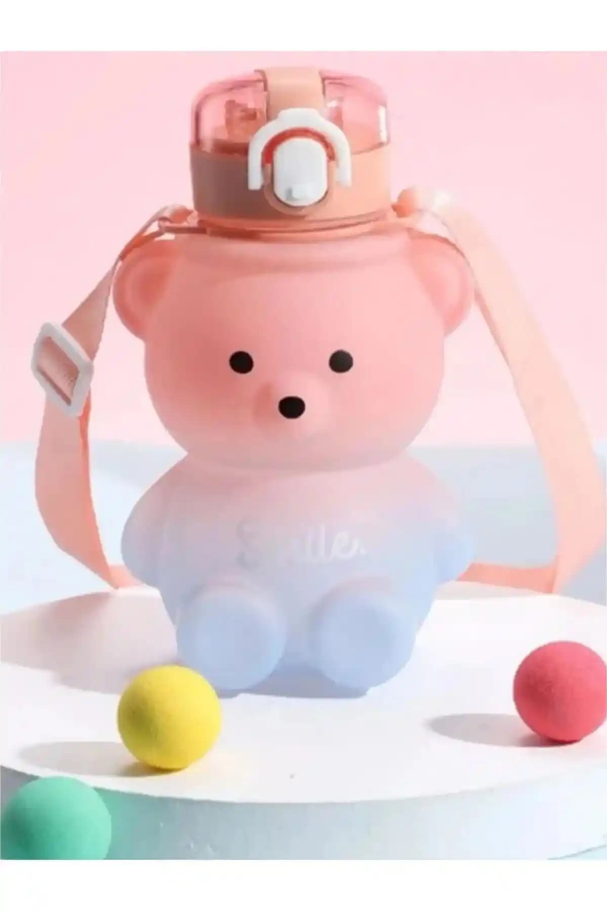 Kaşbaşı Home Smile Ayıcık Model Su Matarası: Çocuklar İçin Güvenli ve Pratik Tasarım