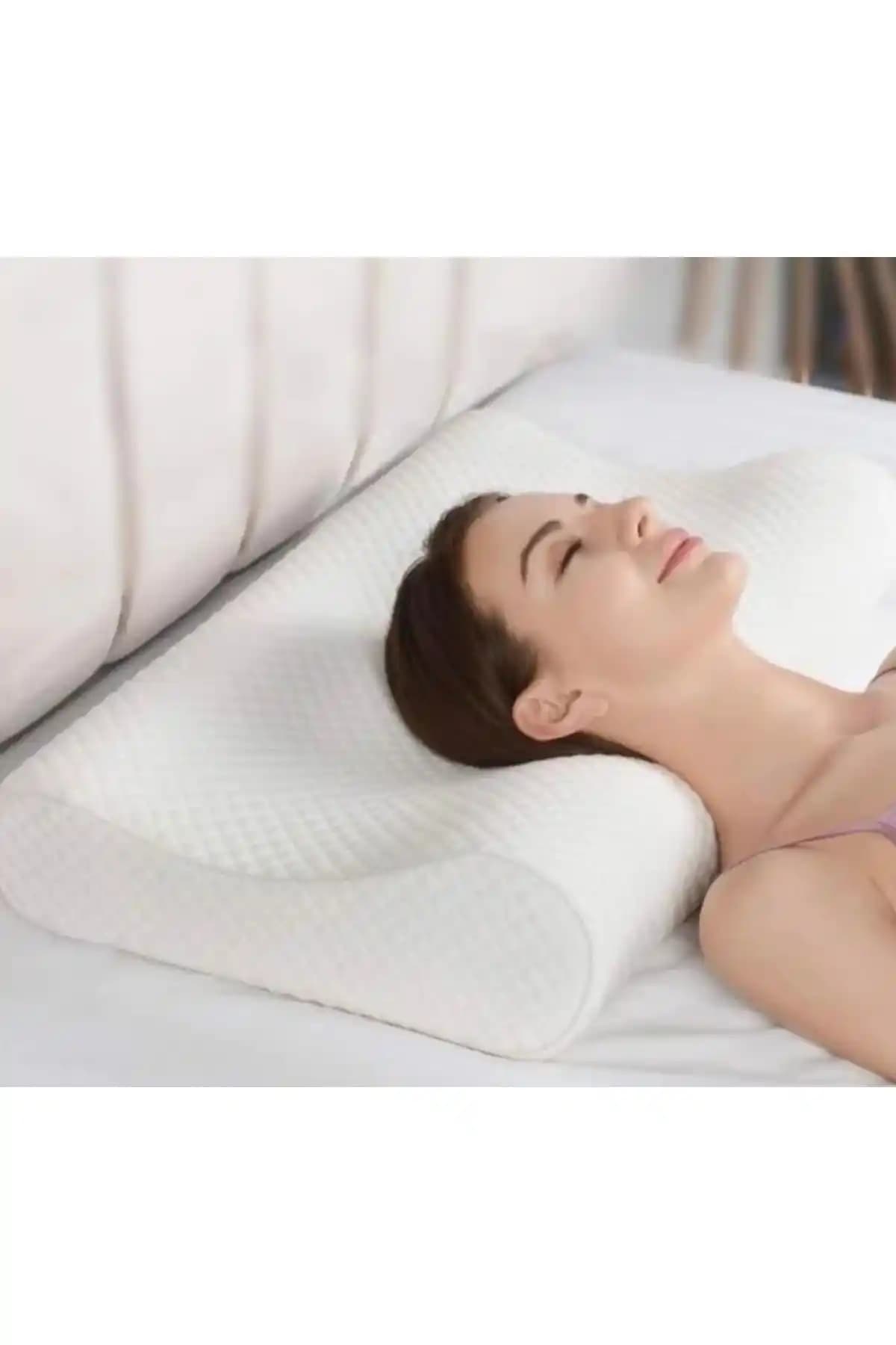 KIRLENT EV Ortopedik Visco Yastık Boyun ve Uyku Sağlığını Destekler