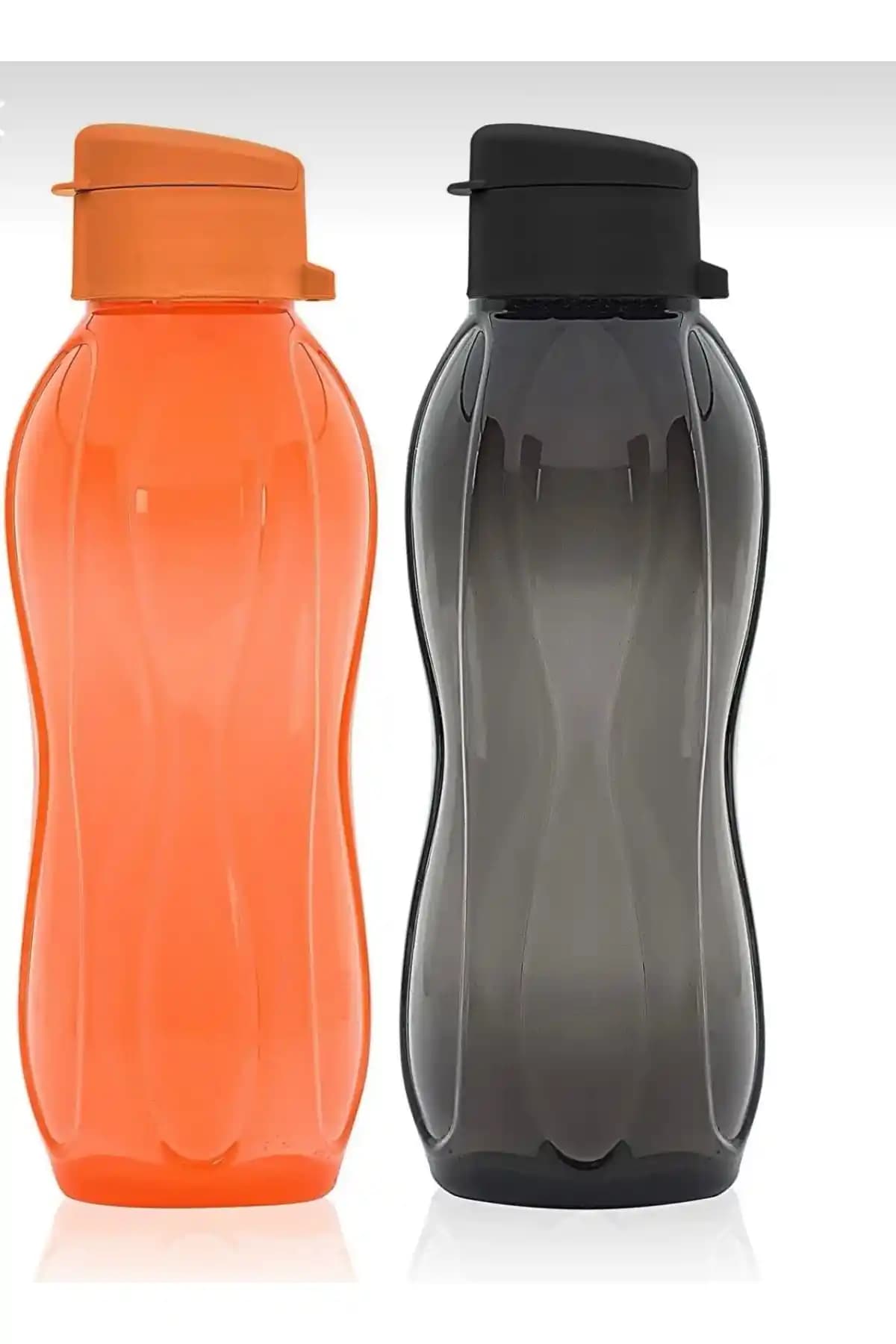 Küçük EW 2'li Set Eko Şişe Suluk Pratik Kapaklı 750 ml Su Şişesi Çocuklar İçin