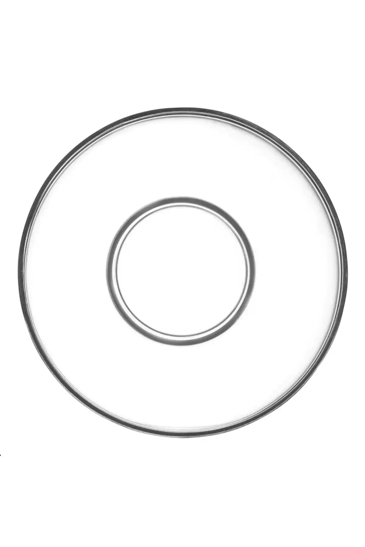 LAV Demet Cam Çay Tabağı 6 Kişilik Zarif ve Fonksiyonel Sunum Deneyimi