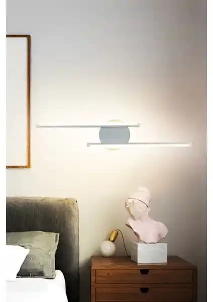 Legacy Sare Aplik Modern Tasarım Beyaz Renk Şık ve Enerji Verimli İç Mekan Aydınlatması