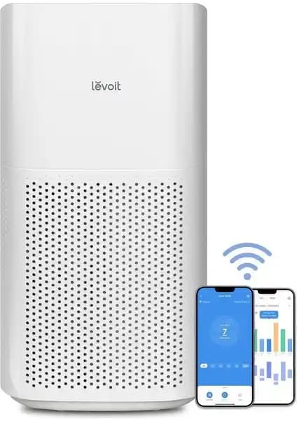 Levoit Core 600S Akıllı Hava Temizleme Cihazı Geniş Alanlar İçin Yüksek Performanslı Teknoloji