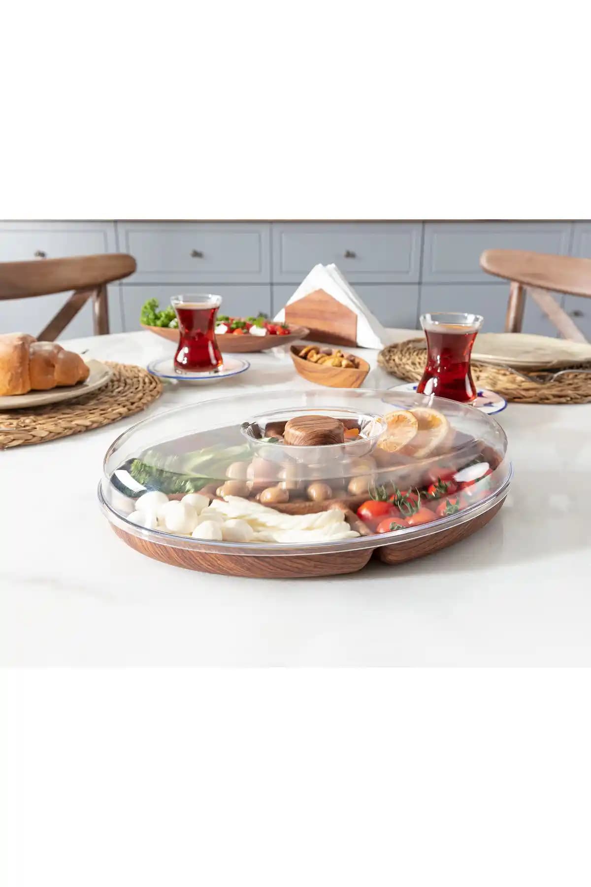 Madame Coco Angers Beş Bölmeli Çerezlik: Estetik ve Fonksiyonelliği Bir Arada Sunar