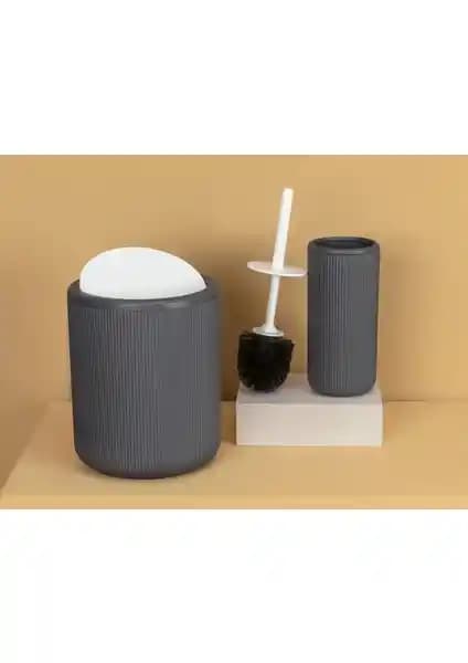 Madame Coco Martre 2'li Banyo Seti Antrasit Modern ve Şık Tasarım Özellikleri