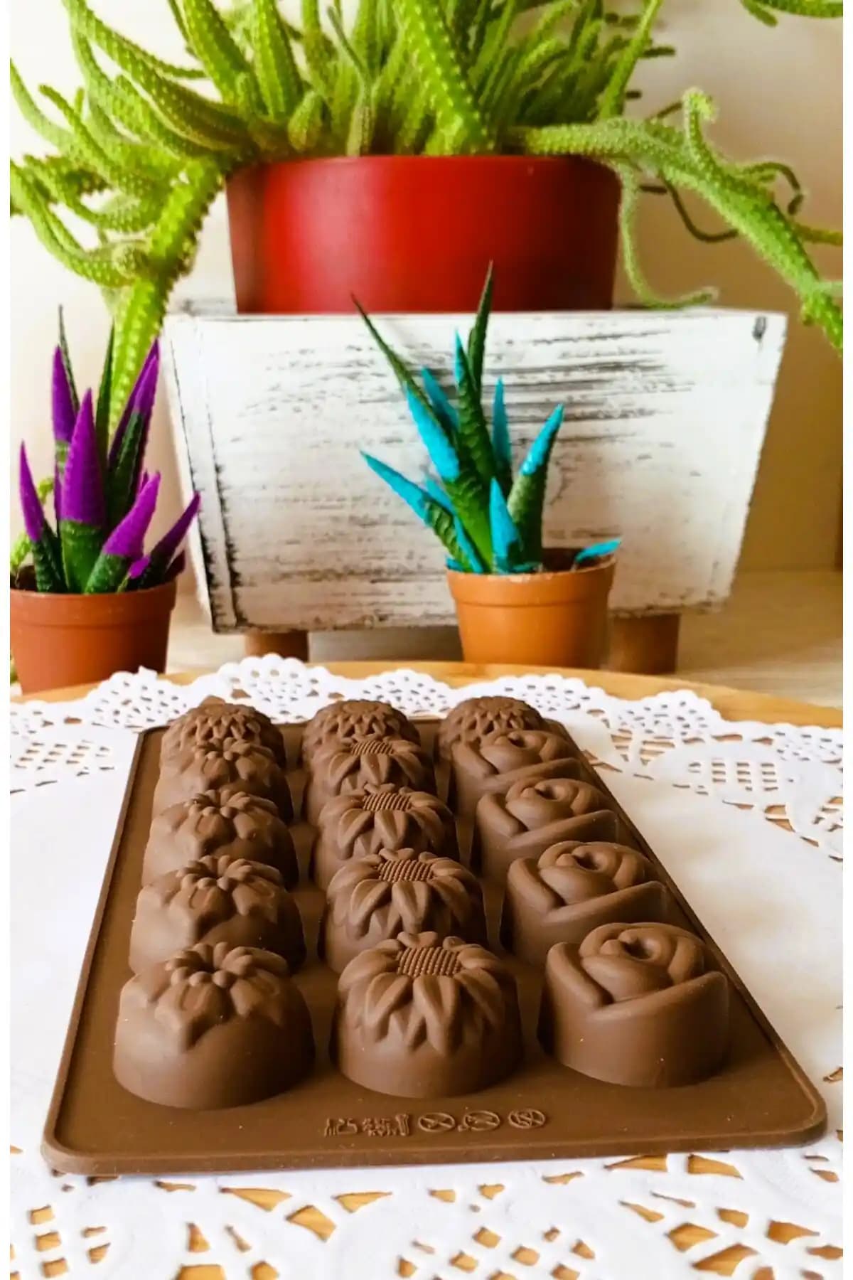 May Quinn Temalı Silikon Kalıp Çikolata, Jöle ve Dondurma İçin Çok Amaçlı Kullanım