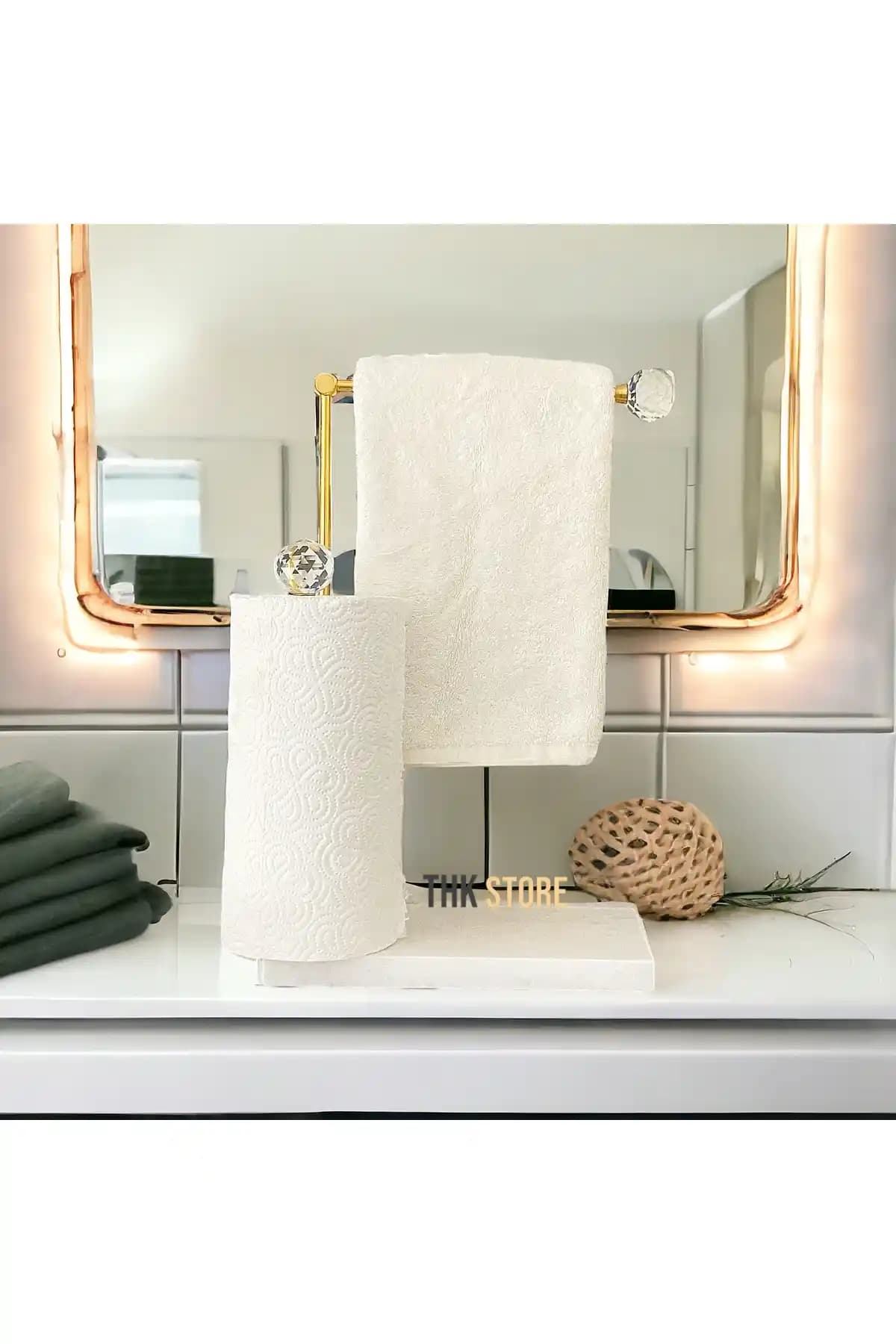 Mermer El Havluluk ve Kağıt Peçetelik: Şık ve Dayanıklı Dekoratif Aksesuarlar