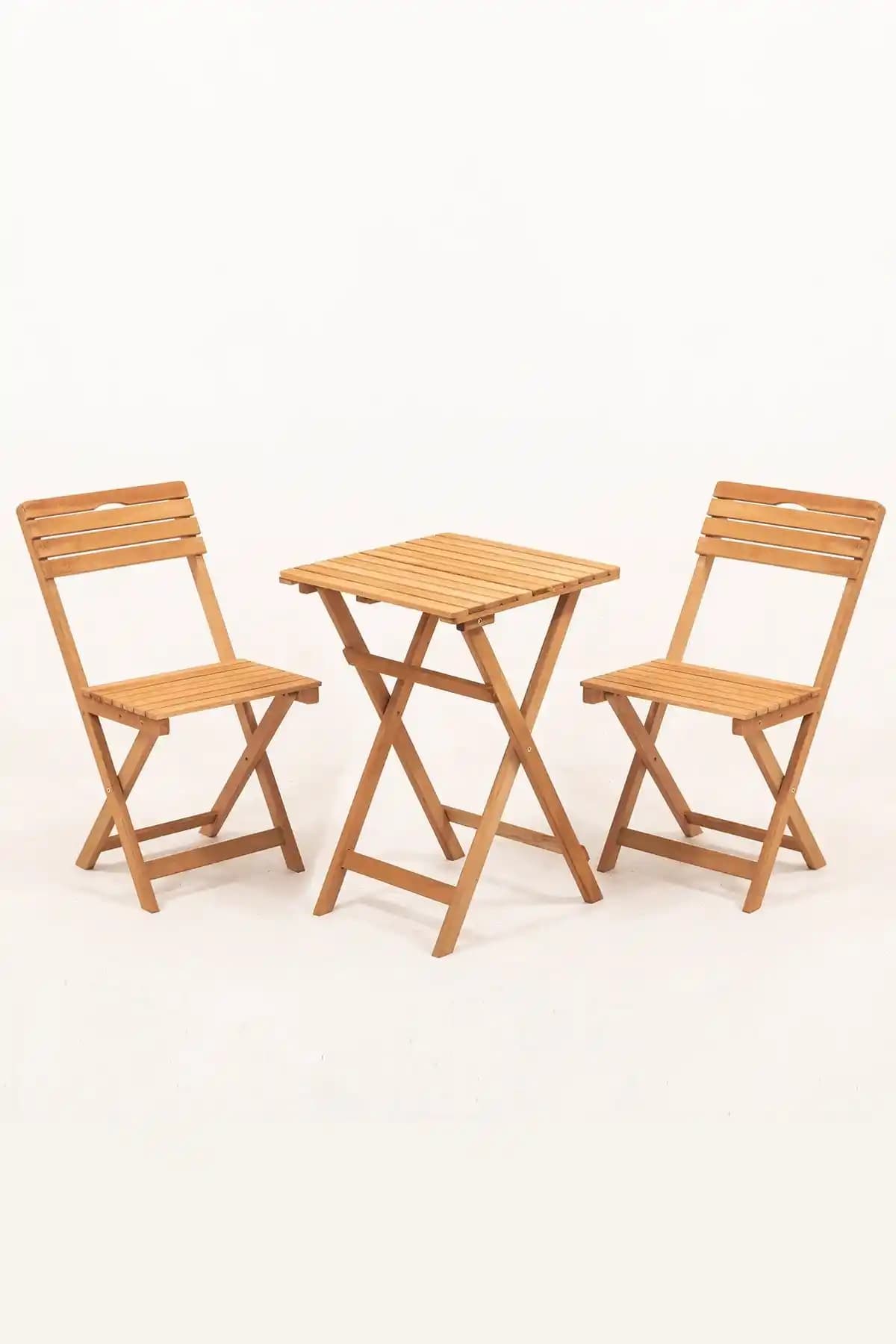 Meya Dekor 3'lü Bistro Seti: Dayanıklı ve Şık Dış Mekan Mobilyası Çözümü