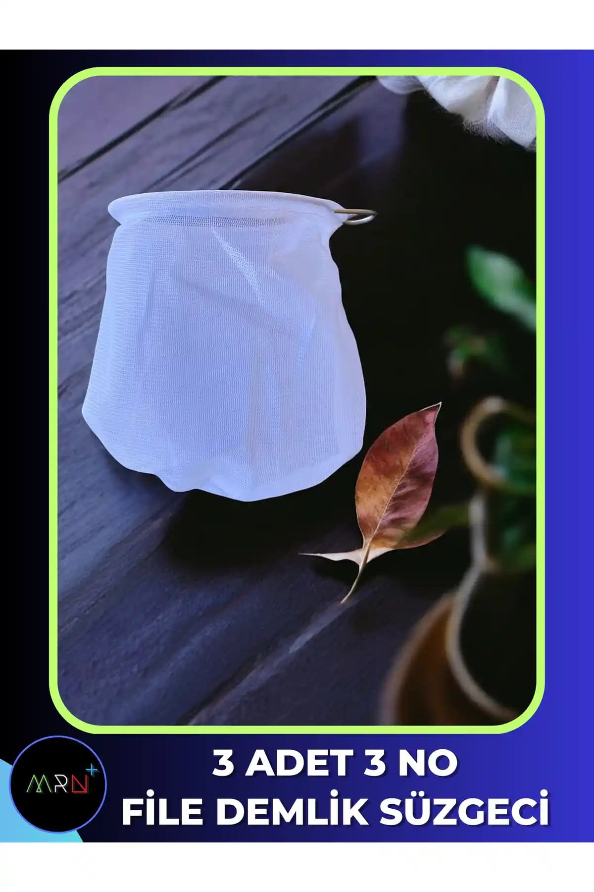 Mirvano 3'lü Çay Süzgeci Seti: Dayanıklı ve Pratik Mutfak Süzgeçleri