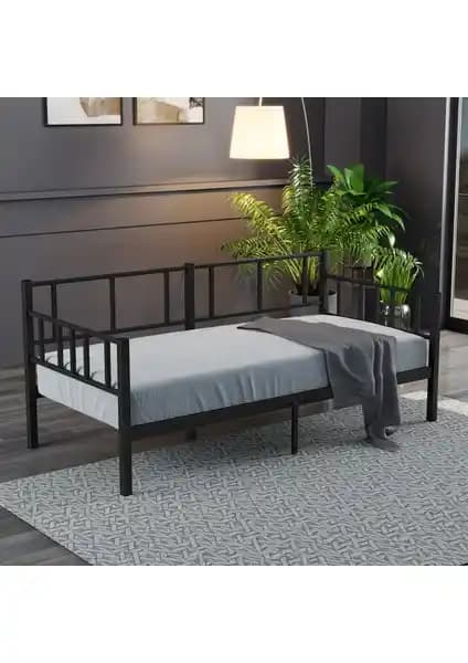 Mobpazar Doruk Modern Çok Yönlü Metal Daybed - Estetik ve İşlevsellik Bir Arada