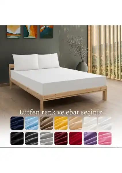 MODELHOME Ranforce Pamuklu Çift Kişilik Lastikli Çarşaf Takımı: Şık ve Dayanıklı Yatak Tekstili