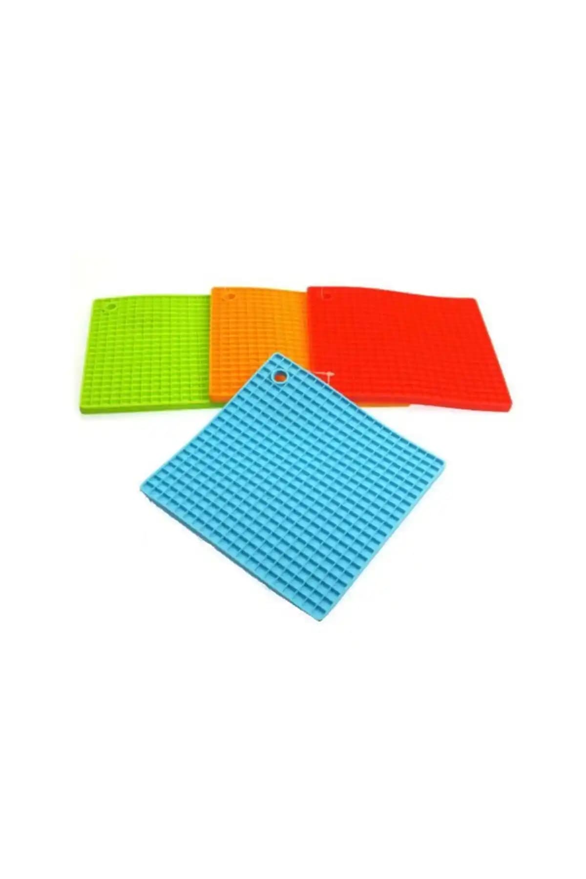 Modern Kare Şekilli Petek Desenli Silikon Nihale ile Mutfak Dekorasyonunuzu Tamamlayın