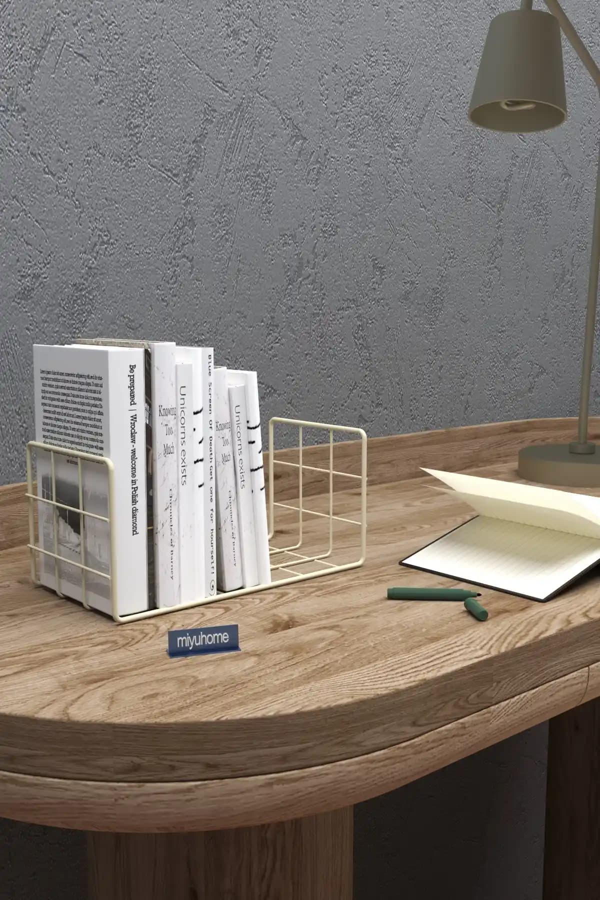 Moniev Masa Üstü Kitaplık Modern ve Dayanıklı Ofis Organizasyon Ürünü