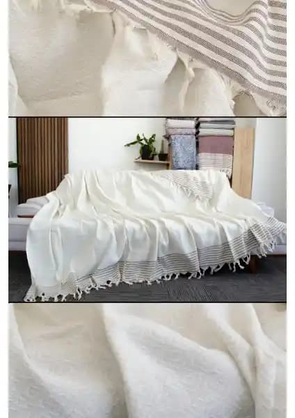 Mutlu Çeyiz Diamond Pamuklu Kanepe ve Çekyat Örtüsü Şıklık ve Fonksiyonellik Sağlar