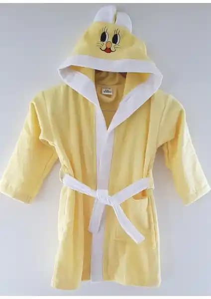 My Sweet Baby Kadife Çocuk Bornozu: Konfor ve Şıklık Sunan Yumuşak ve Dayanıklı Çocuk Bornozu