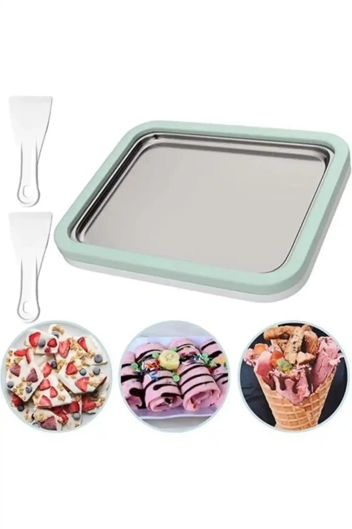 Nesshomeeart Ev Tipi Spatulalı Kore Tarzı Rulo Dondurma Tavası İncelemesi ve Kullanım Rehberi