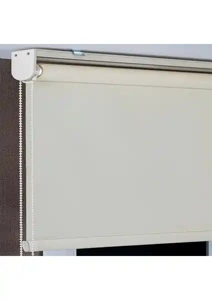 NetworkAvm İthal Kalın Krem Stor Perde Alüminyum Kasa Modern ve Dayanıklı Tasarım
