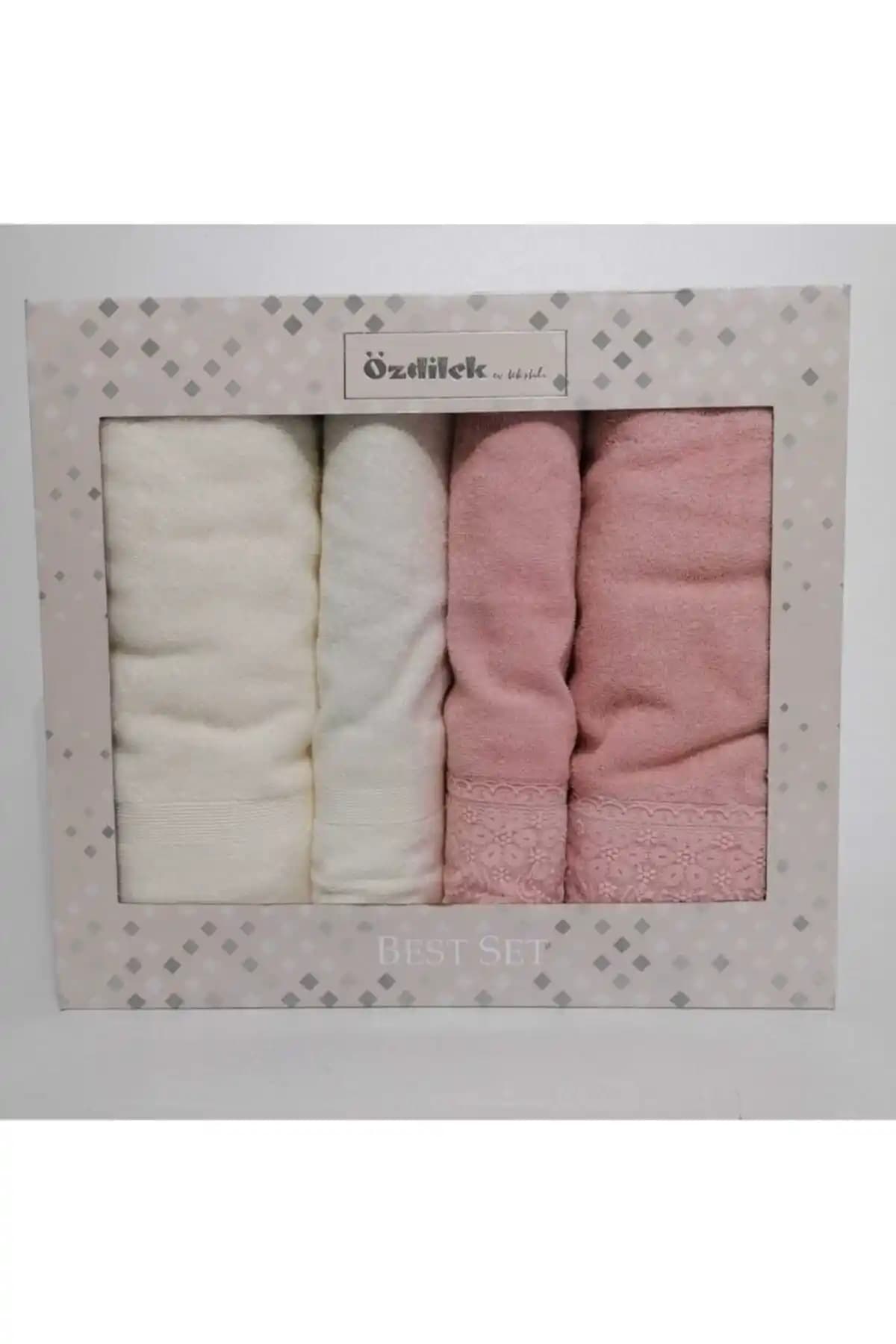 Özdilek Orkide Best Set Hamam Seti: Şık ve Konforlu Banyo Dekorasyonu İçin Ideal