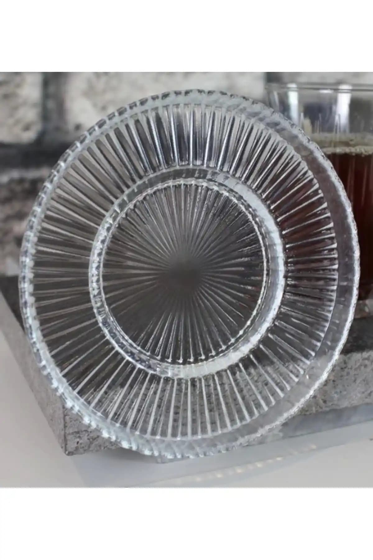 Paşabahçe Riva 6'lı Çay Tabağı Seti Modern ve Şık Tasarımıyla Ev ve Davetler İçin Uygun