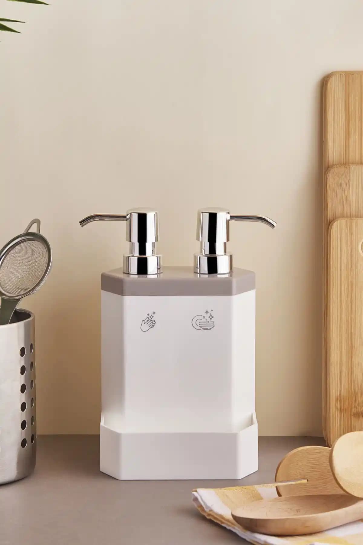 Perotti Marlon Lecce 2’li Süngerlik ve Sıvı Sabunluk Seti Modern Tasarım ve Kullanışlılık