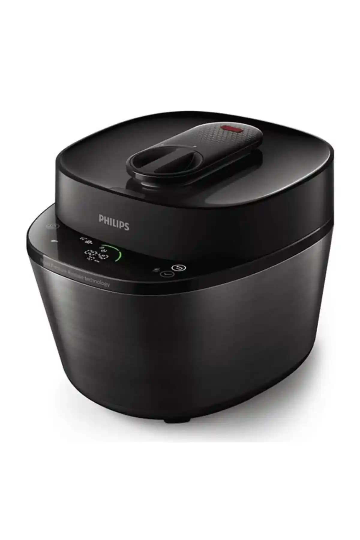 Philips HD2151/62 All-İn-One Pişirici Basınçlı Tencere ile Pratik ve Sağlıklı Yemekler Hazırlayın