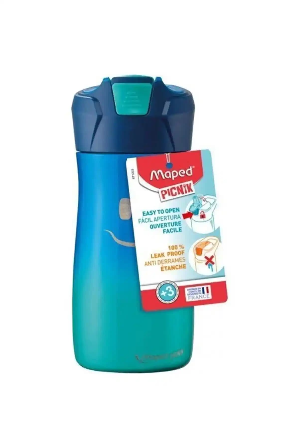 Picnik 430ml Çelik Matara Çocuklar İçin Sağlam ve Hijyenik Su Kabı