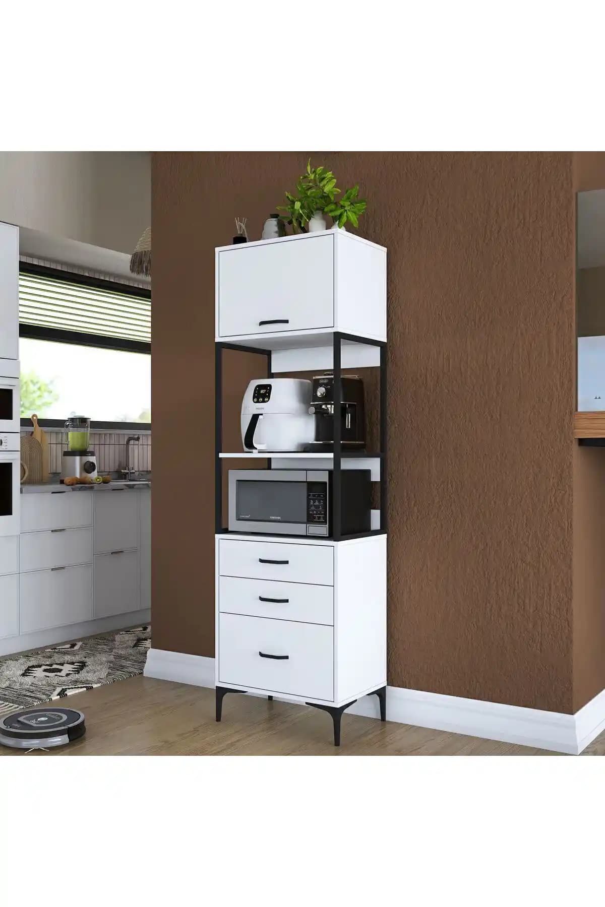 Rani JE135 Çok Amaçlı Dolap: Modern Tasarım ve Fonksiyonellik Bir Arada