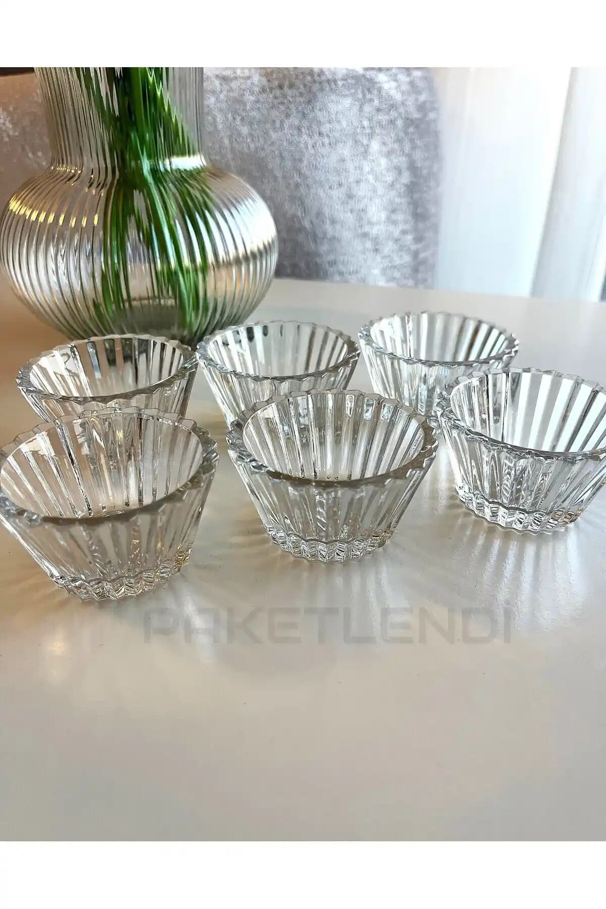 Sadaf 6'lı Mini Sosluk ve Reçellik Seti Estetik ve Fonksiyonel Sunum Çözümü