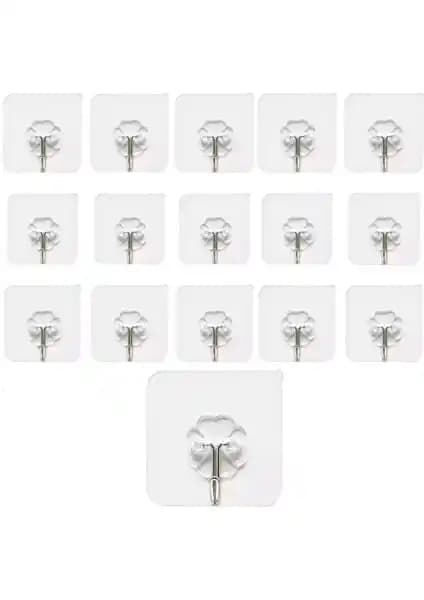 Şeffaf ve Çok Amaçlı Kendinden Yapışkanlı Askılar ile Ev Dekorasyonunu Kolaylaştırın