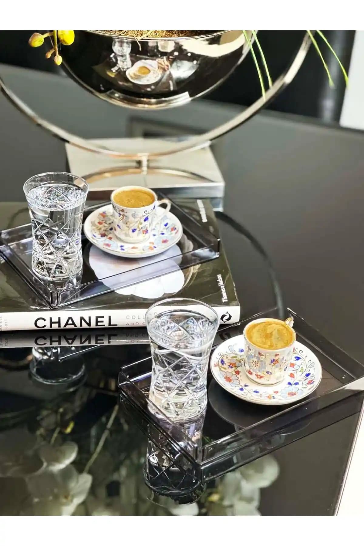 SepetçiBaba 2'li Gri Pleksi Tepsi İncelemesi Modern ve Çok Amaçlı Kullanım İçin Uygun