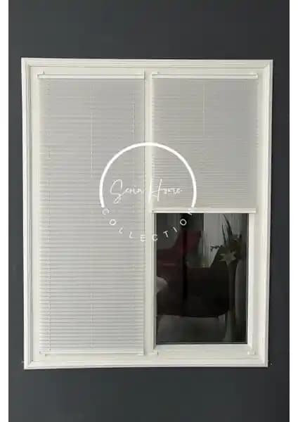 Serin Home Collection Beyaz Katlanabilir Plise Perde: Modern ve Pratik Çözüm İçin Uygun