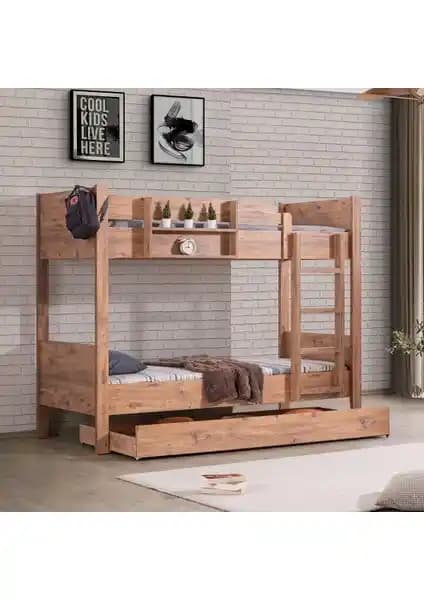 Setay Ranza: Modern ve Çok Yönlü Çocuk Odası Yatak Çözümü 90x190 cm