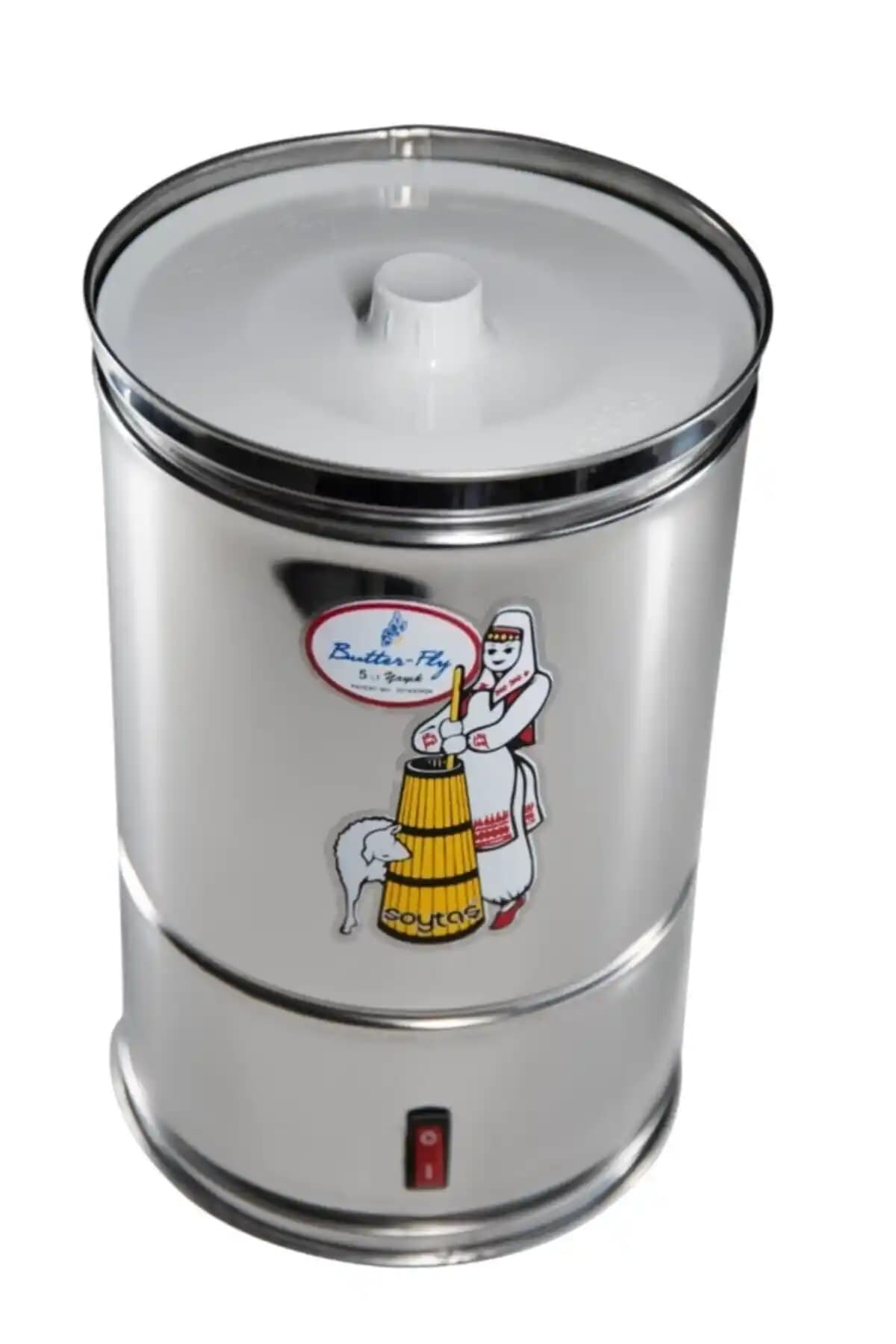 Soytaş Mini Yayık Ayran ve Tereyağı Yapma Makinası 5.5 Lt ile Evde Doğal Ürünler