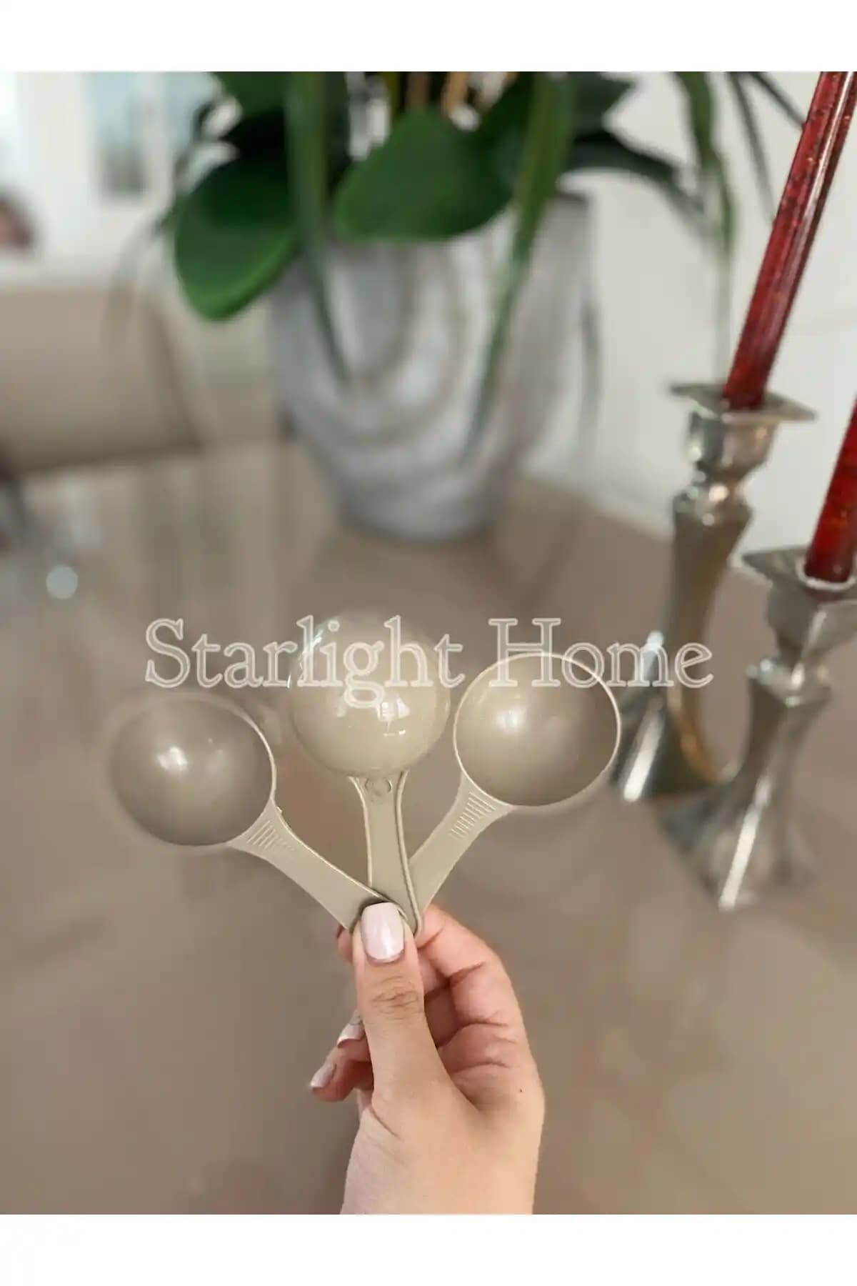 Starlight Home Çok Amaçlı Kahve ve Baharat Deterjan Ölçü Kaşığı Seti Özellikleri ve Kullanım Alanları