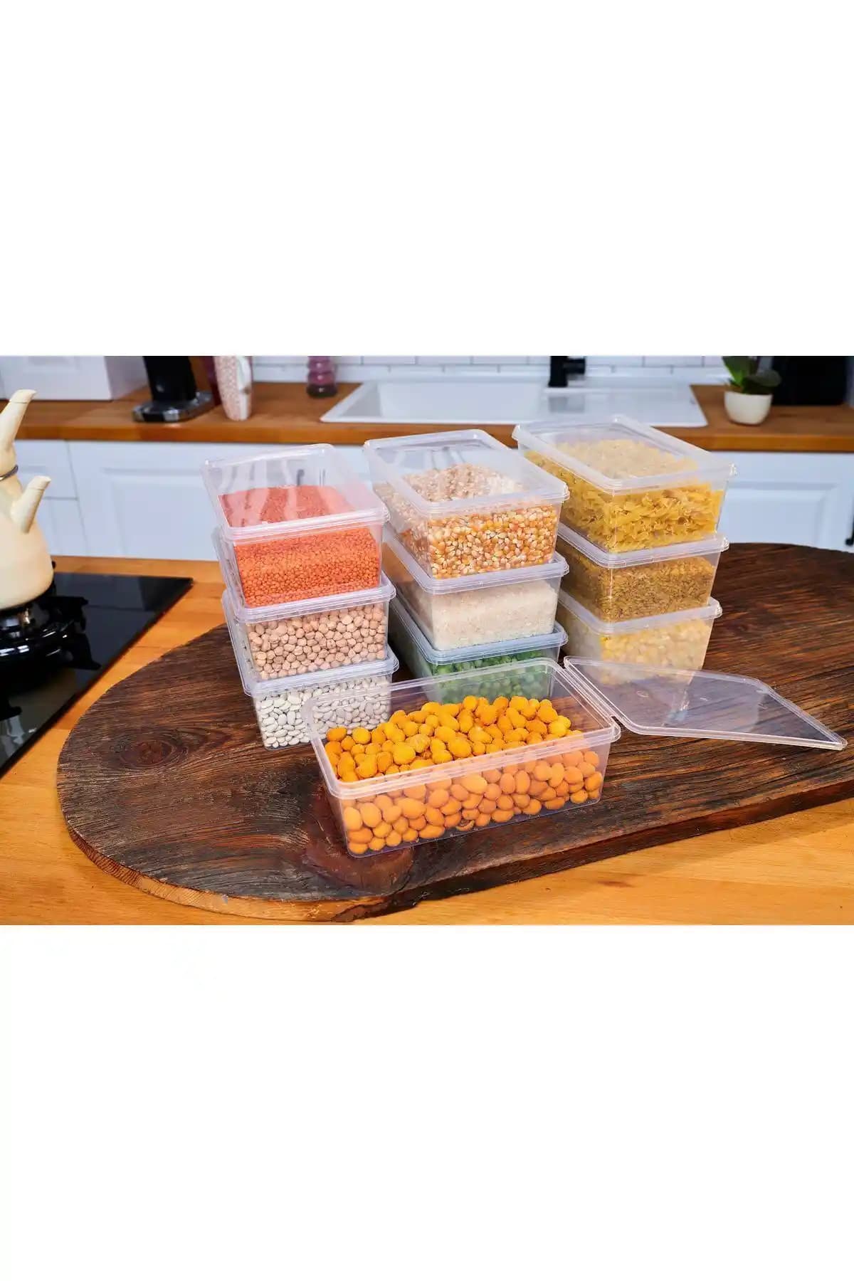 SUPERPUP Saklama Kabı Seti: Çok Amaçlı ve Dayanıklı Gıda ve Nesne Saklama Çözümü