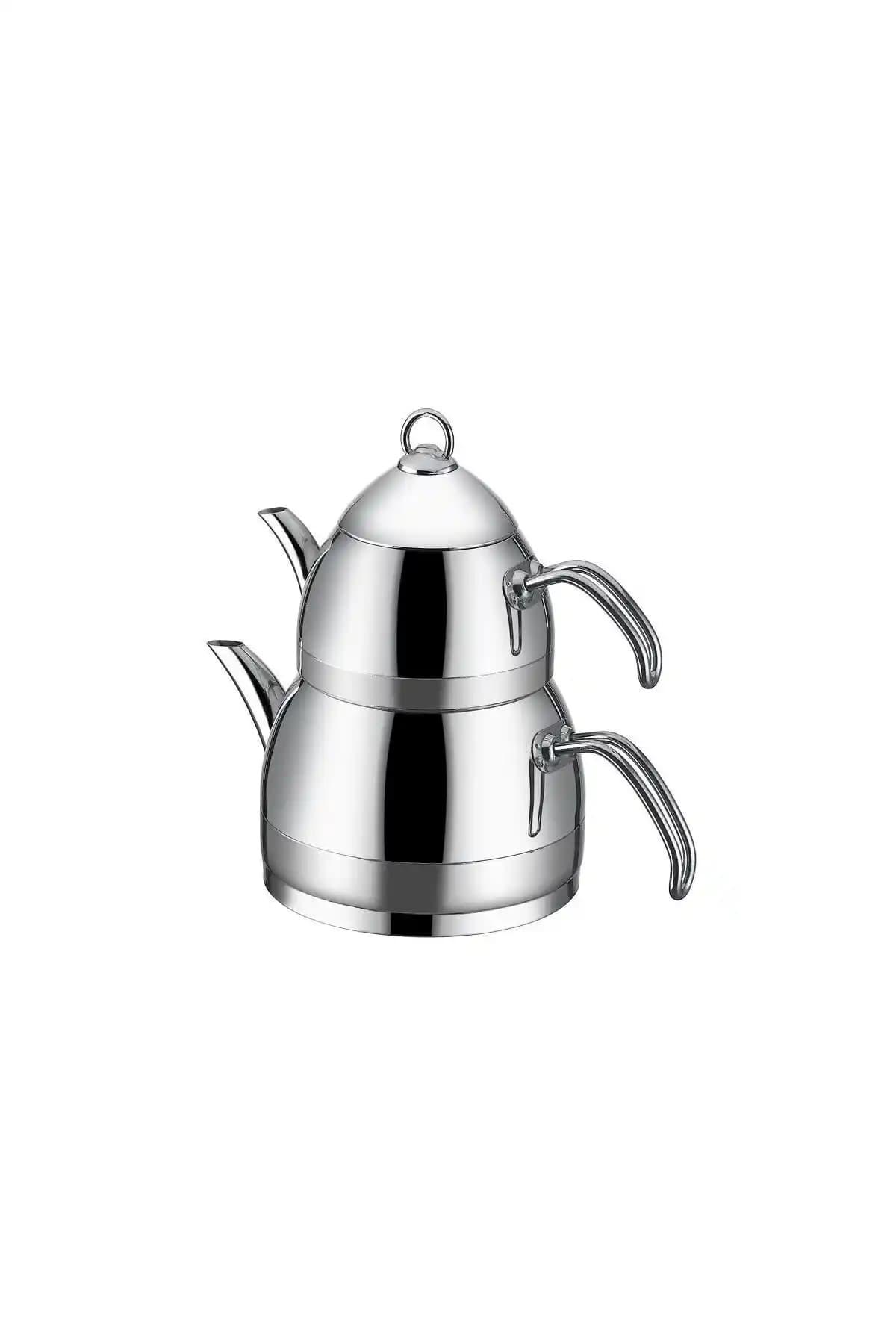 Taç Festa Aile Boyu Çaydanlık: Modern Tasarım ve Dayanıklılık ile Türk Çay Kültürüne Uyum