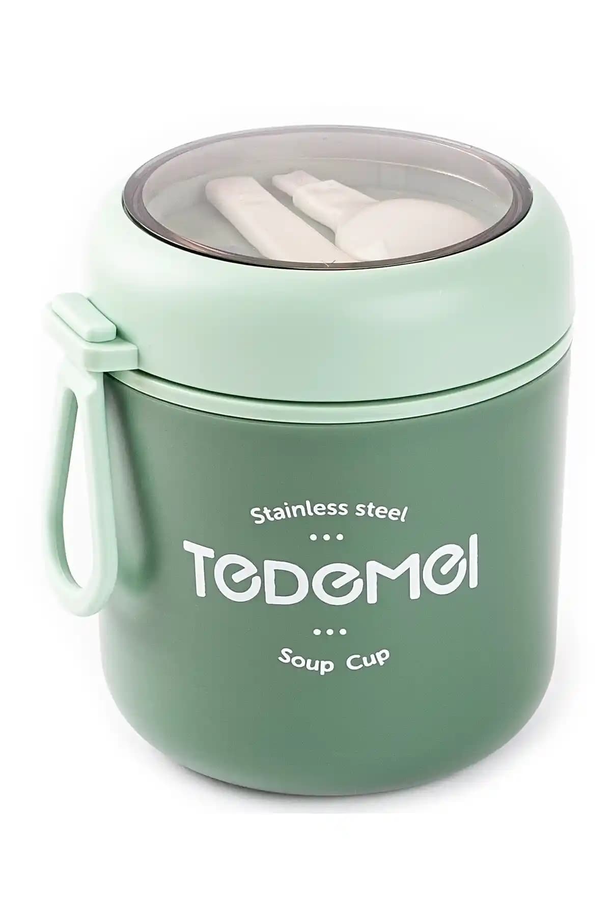 Tantitoni Tedemai Paslanmaz Çelik Yemek Kabı Günlük Kullanım İçin Uygun