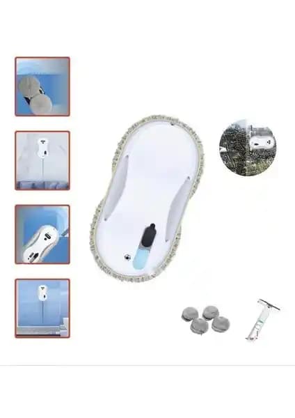 Torima S9 Beyaz Su Püskürtmeli Uzaktan Kumandalı Cam Temizleme Robotu Özellikleri ve Kullanım Avantajları