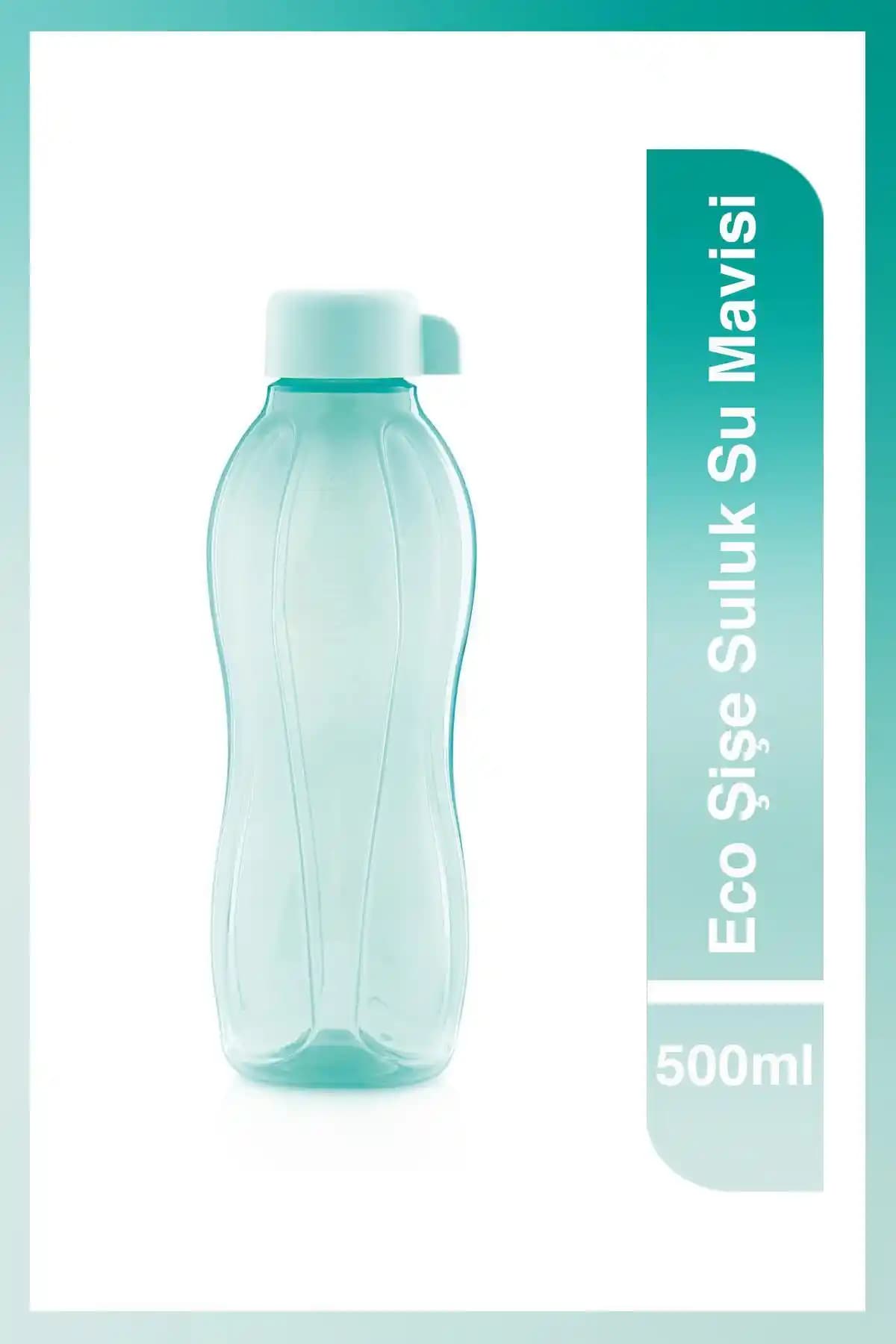 Tupperware Eco Şişe Suluk 500 ml, Sağlıklı, Hafif ve Ergonomik Tasarım ile Günlük Kullanım