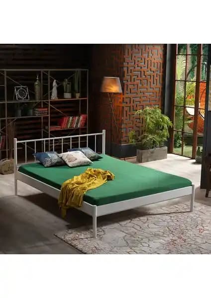 Unimet Falez-S Çift Kişilik Ferforje Metal Karyola - Modern ve Dayanıklı Uyku Çözümü