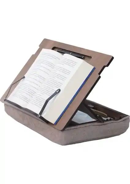 Vigo Wood Minderli Kitap Okuma Standı: Ergonomik ve Taşınabilir Tasarım Özellikleri