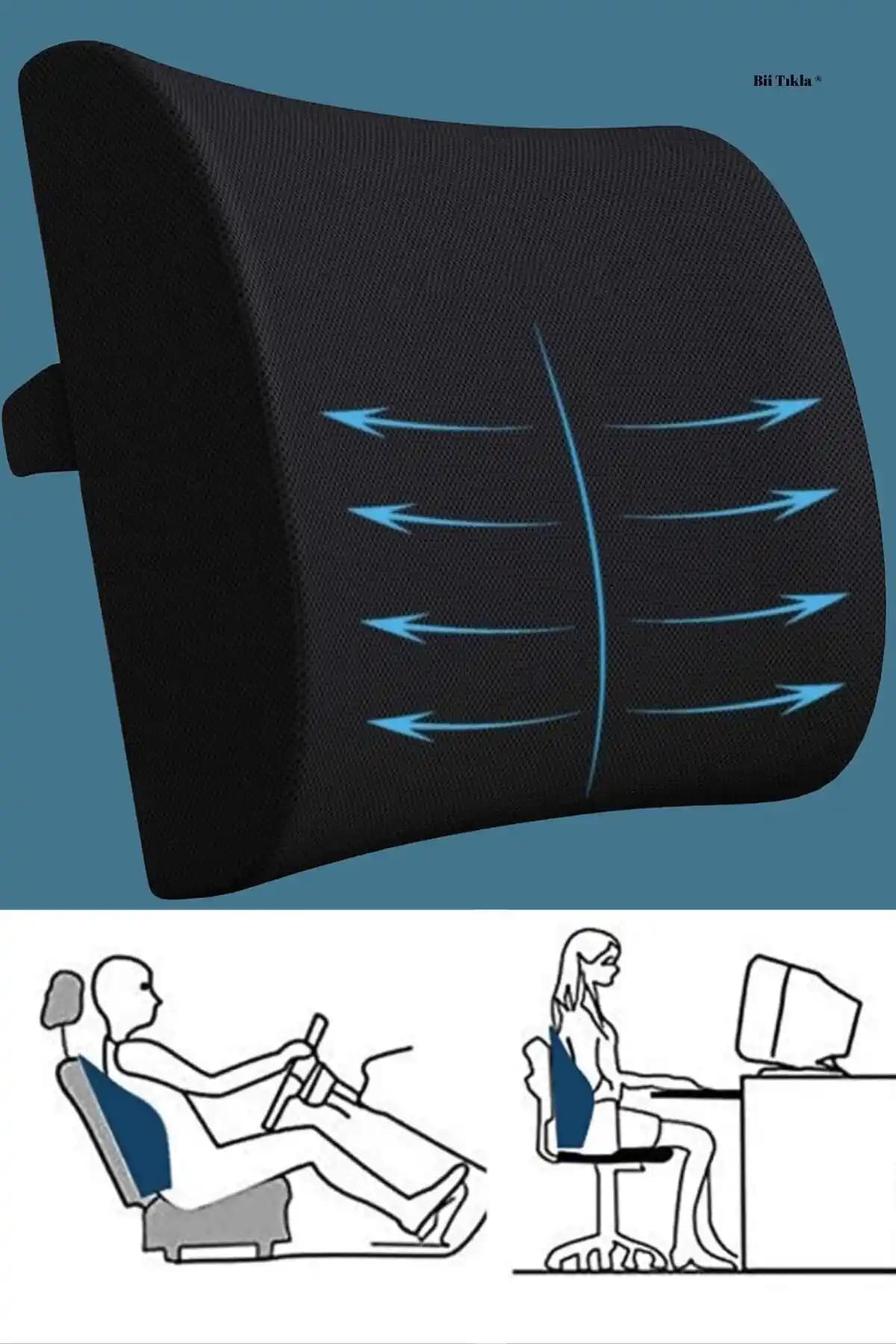 Viscomina Bel Minderi: Ergonomik Tasarımıyla Bel ve Sırt Sağlığını Destekler