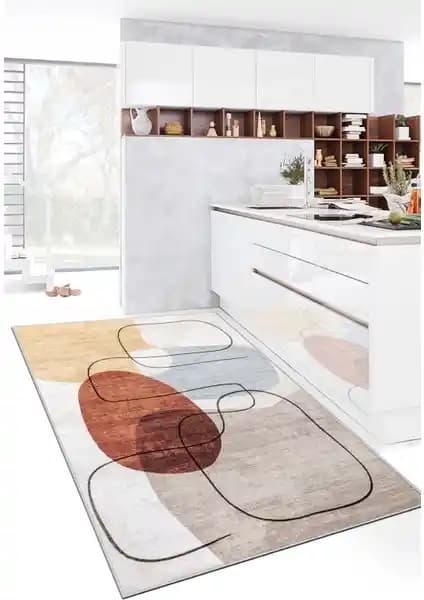 West Home Yıkanabilir Kaymaz Leke Tutmaz Salon Halısı Modern ve Pratik Kullanım Özellikleri