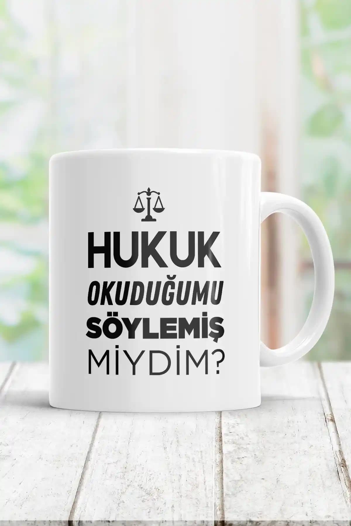 WixelArt Beyaz Hukuk Okuduğumu Söylemiş Miydim Kupa Bardak İncelemesi ve Özellikleri