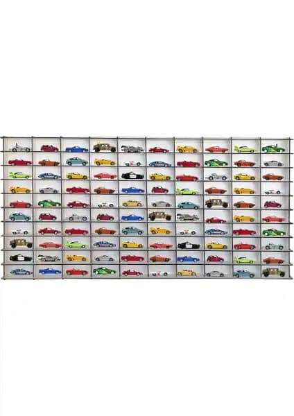 Woodbu 1/64 Beyaz Hobi Araba Rafı Detaylı İnceleme ve Kullanıcı Yorumları