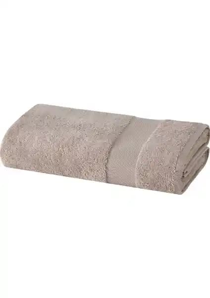 Yataş Bedding Essentials %100 Pamuk Bej Banyo Havlusu - Yüksek Kalite ve Dayanıklılık