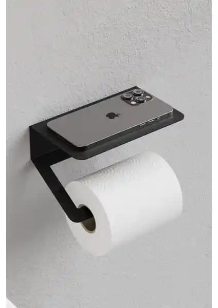 Zift Unique Paslanmaz Çelik Tuvalet Kağıdı Askısı Modern ve Dayanıklı Banyo Aksesuarı