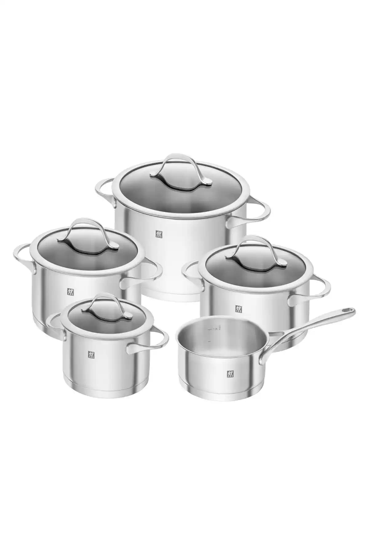 Zwilling Essence 5 Parça Tencere Seti: Şık ve Dayanıklı Mutfak Gereçleri